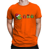 Grinched-Man - Mens Premium T-Shirts RIPT Apparel Small / Classic Orange