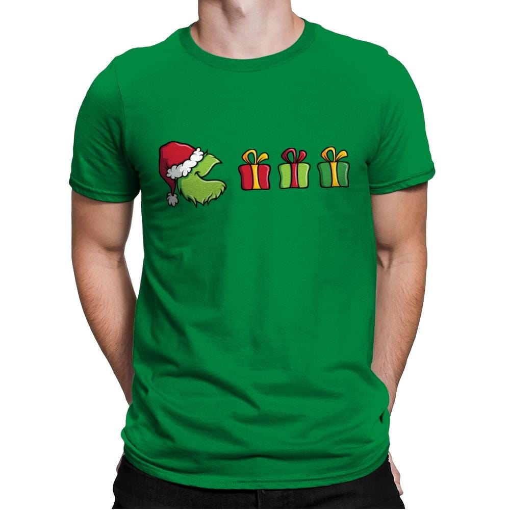 Grinched-Man - Mens Premium T-Shirts RIPT Apparel Small / Kelly Green