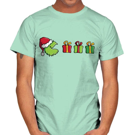 Grinched-Man - Mens T-Shirts RIPT Apparel Small / Mint Green