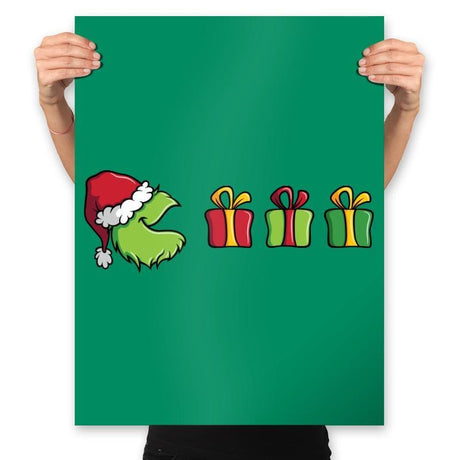 Grinched-Man - Prints Posters RIPT Apparel 18x24 / Kelly