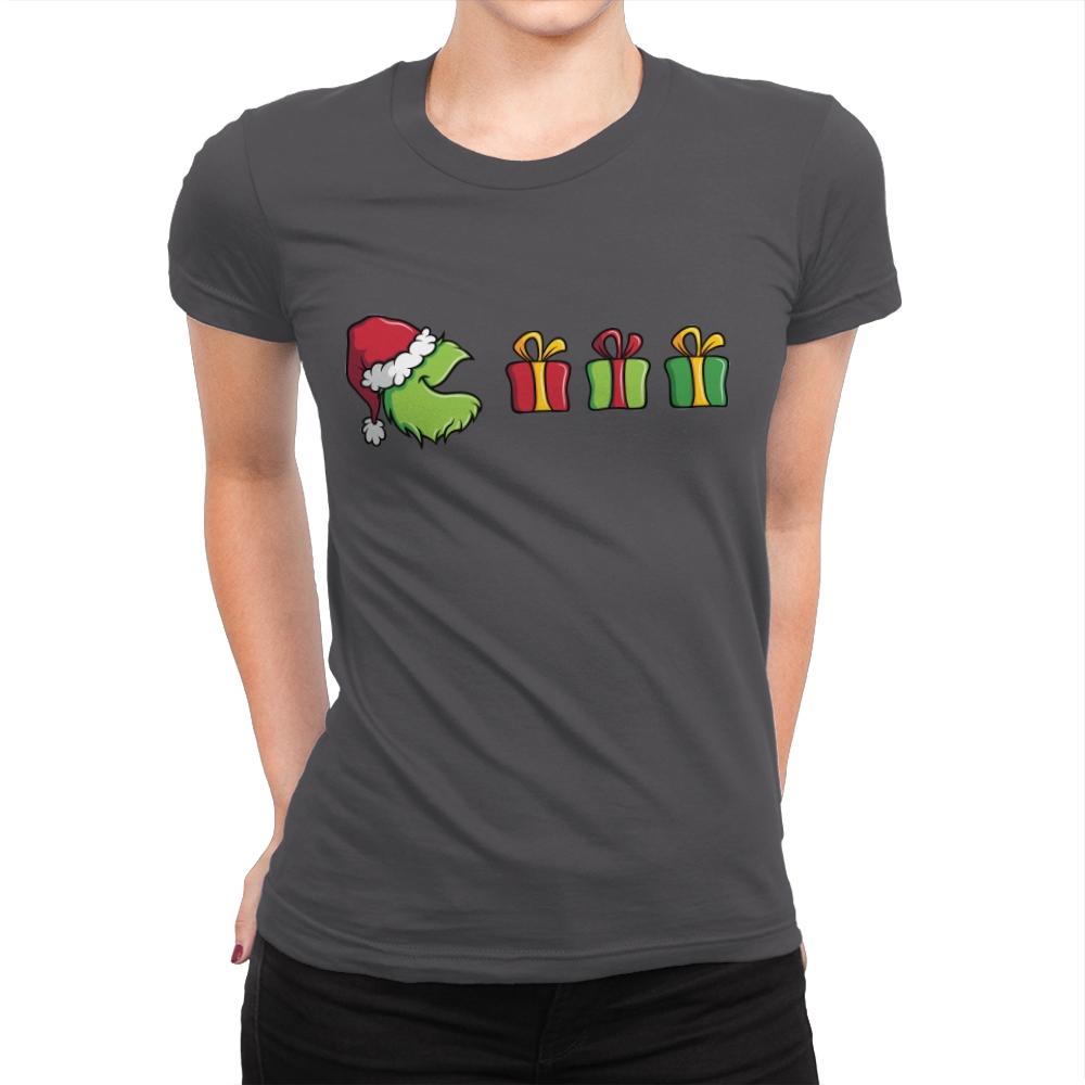Grinched-Man - Womens Premium T-Shirts RIPT Apparel Small / Heavy Metal
