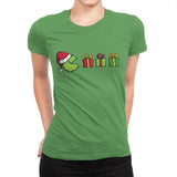 Grinched-Man - Womens Premium T-Shirts RIPT Apparel Small / Kelly Green