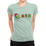 Grinched-Man - Womens Premium T-Shirts RIPT Apparel Small / Mint