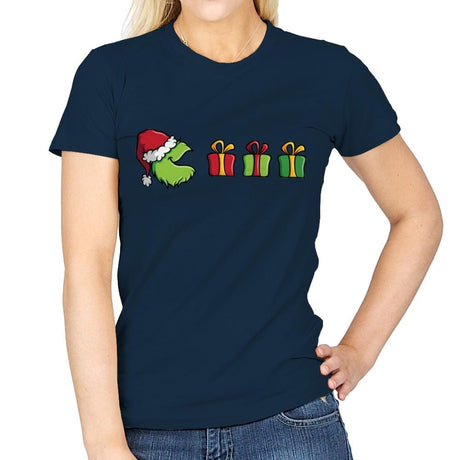 Grinched-Man - Womens T-Shirts RIPT Apparel Small / Navy