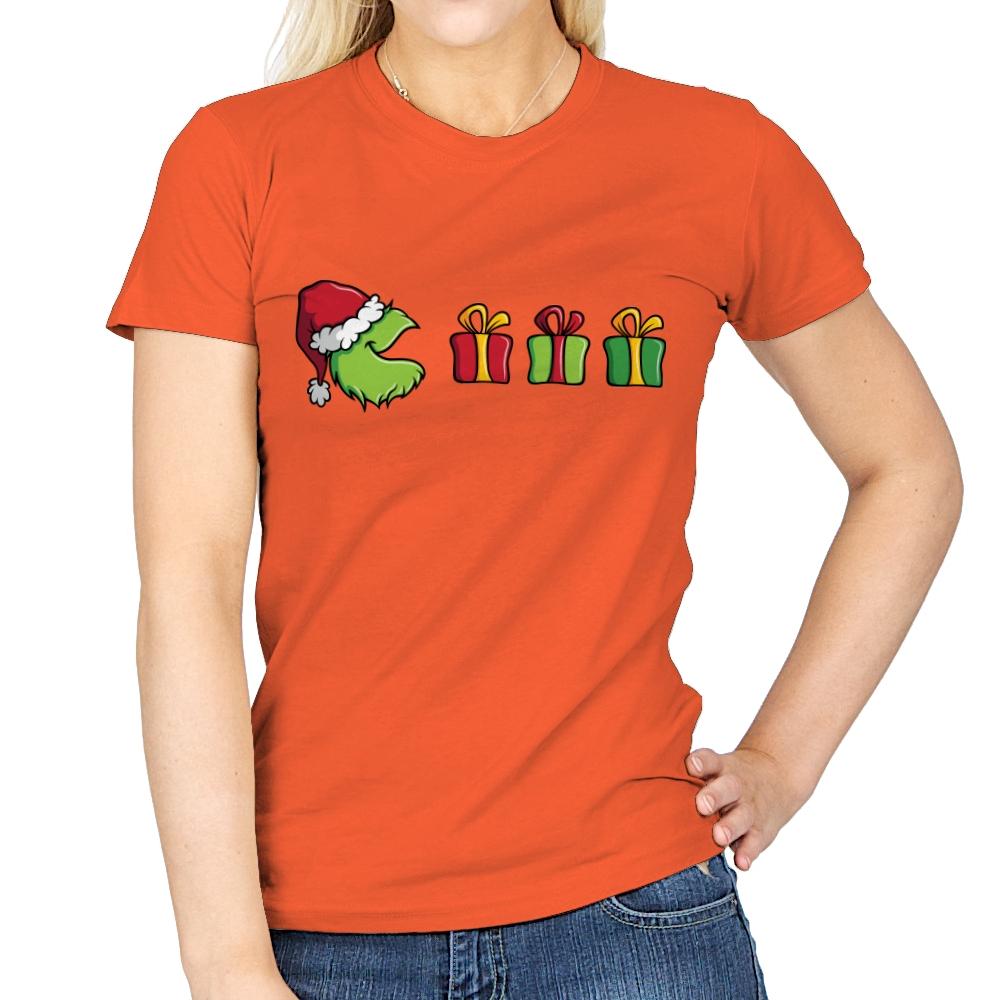 Grinched-Man - Womens T-Shirts RIPT Apparel Small / Orange
