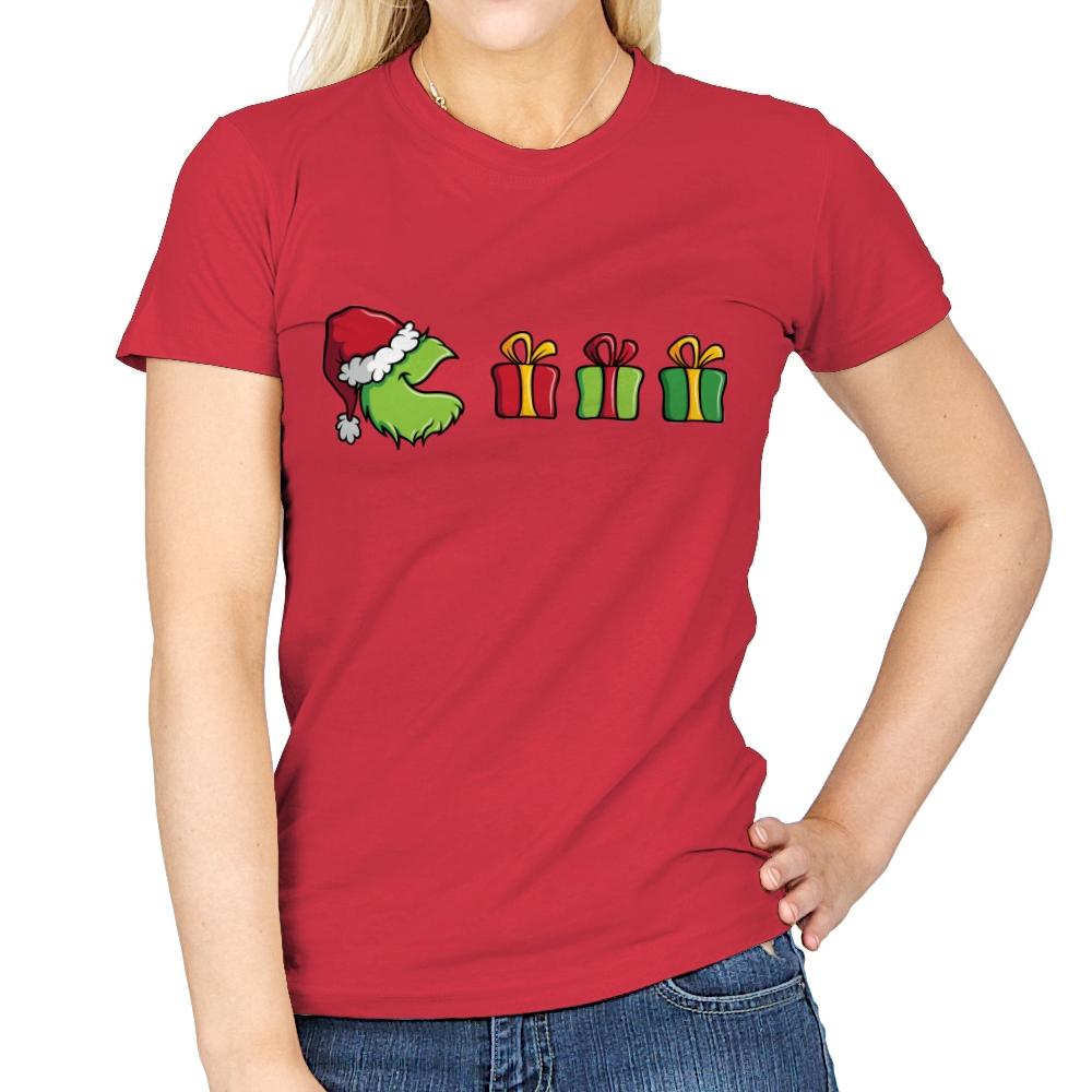 Grinched-Man - Womens T-Shirts RIPT Apparel Small / Red