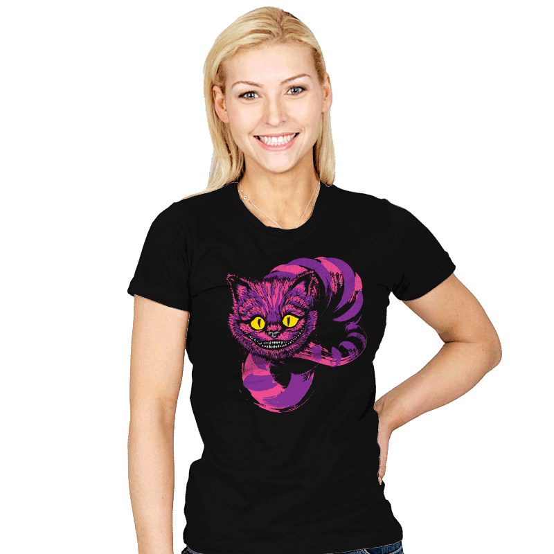 Grinning - Womens T-Shirts RIPT Apparel