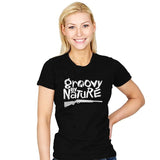 Groovy by Nature - Womens T-Shirts RIPT Apparel Small / Black