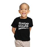 Groovy by Nature - Youth T-Shirts RIPT Apparel X-small / Black