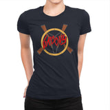 Groovy Demon Slayer - Womens Premium T-Shirts RIPT Apparel Small / Midnight Navy