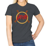 Groovy Demon Slayer - Womens T-Shirts RIPT Apparel Small / Charcoal