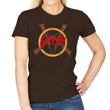 Groovy Demon Slayer - Womens T-Shirts RIPT Apparel Small / Dark Chocolate