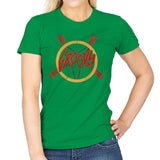 Groovy Demon Slayer - Womens T-Shirts RIPT Apparel Small / Irish Green