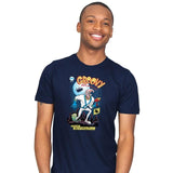 Groovy Space Adventures Reprint - Mens T-Shirts RIPT Apparel Small / Navy