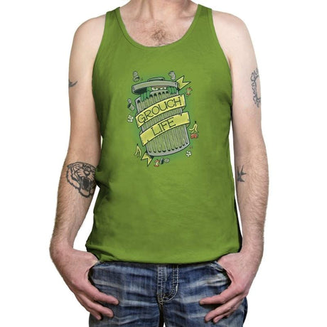 Grouch Life Exclusive - Tanktop Tanktop RIPT Apparel X-Small / Leaf