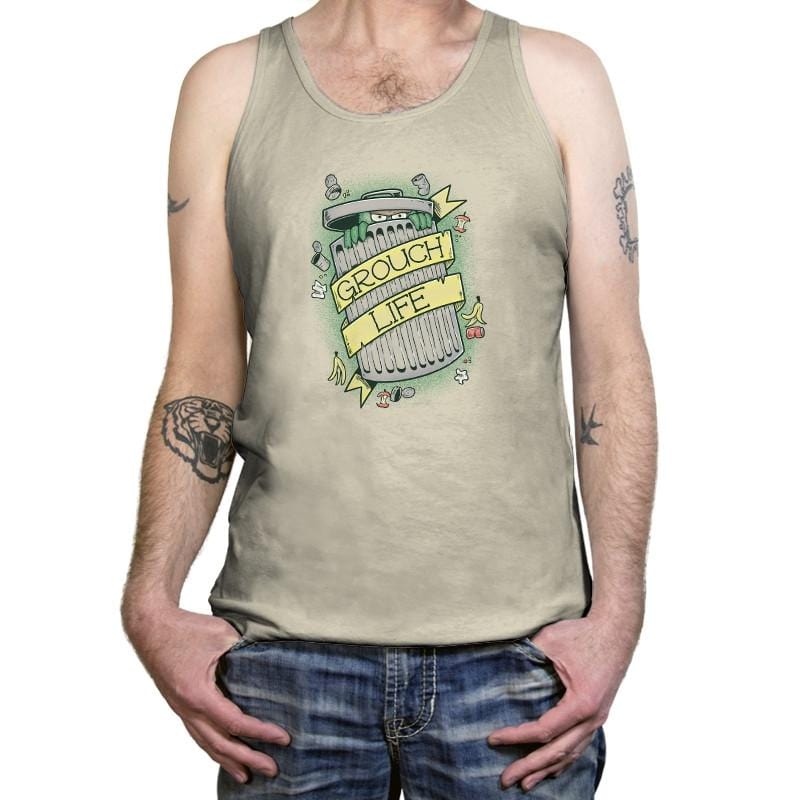 Grouch Life Exclusive - Tanktop Tanktop RIPT Apparel X-Small / Oatmeal Triblend