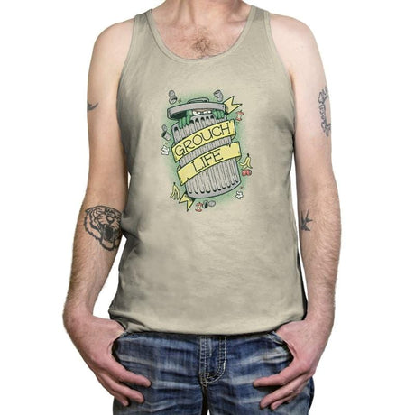 Grouch Life Exclusive - Tanktop Tanktop RIPT Apparel X-Small / Oatmeal Triblend