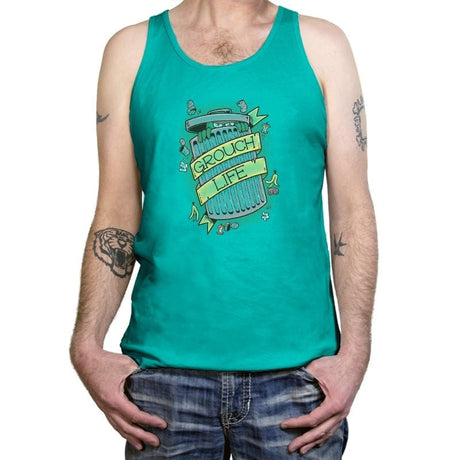Grouch Life Exclusive - Tanktop Tanktop RIPT Apparel X-Small / Teal