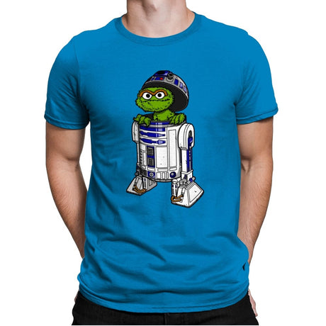 Grouch2 D2 - Mens Premium T-Shirts RIPT Apparel Small / Turqouise