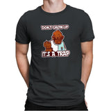 Growing Up - Mens Premium T-Shirts RIPT Apparel Small / Heavy Metal