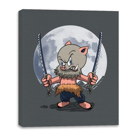 Guardian of the Night. - Canvas Wraps Canvas Wraps RIPT Apparel 16x20 / Charcoal