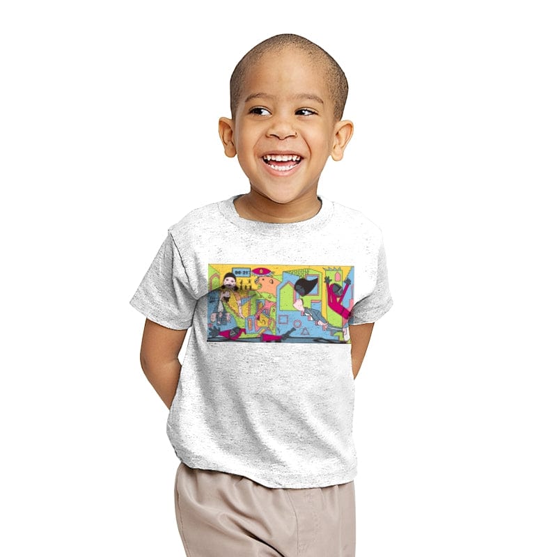 Guernica Game - Youth T-Shirts RIPT Apparel X-small / White