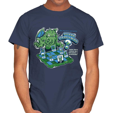 Guess Cthulwho - Mens T-Shirts RIPT Apparel Small / Navy