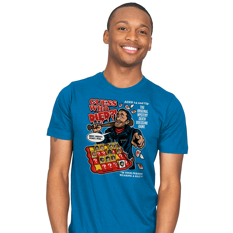 Guess Who Died?! - Mens T-Shirts RIPT Apparel