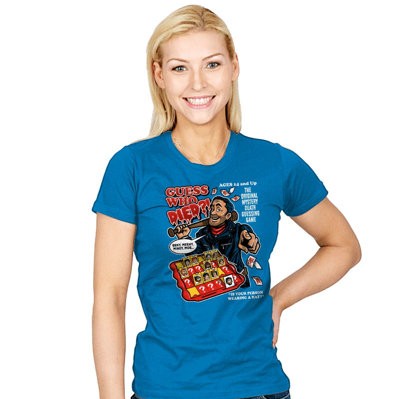 Guess Who Died?! - Womens T-Shirts RIPT Apparel