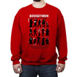 Guide to Boogeymen - Crew Neck Sweatshirt Crew Neck Sweatshirt RIPT Apparel Small / Red