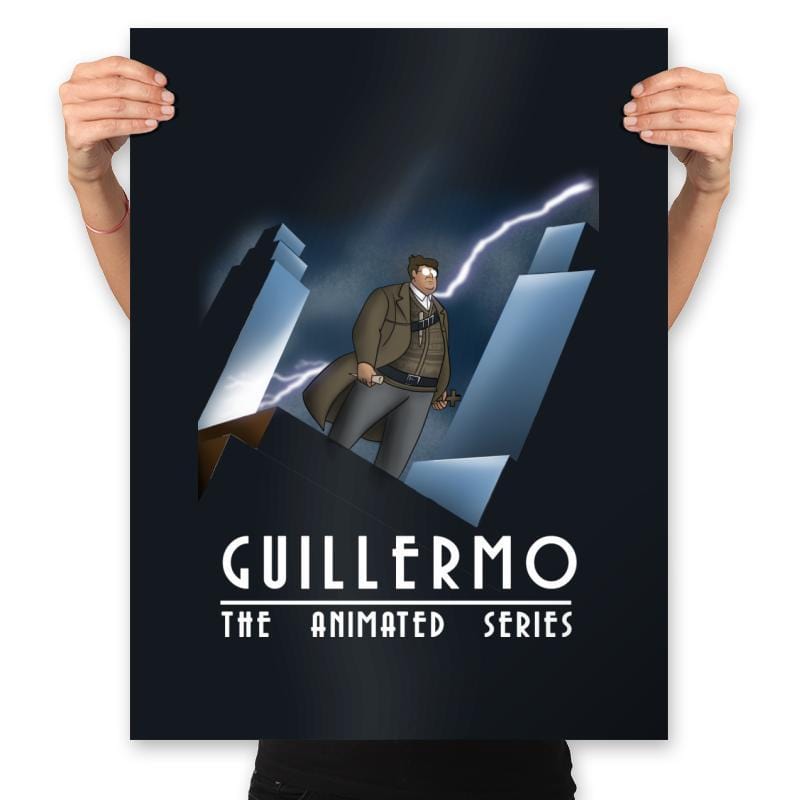Guilllermo The Animated Series - Prints Posters RIPT Apparel 18x24 / Black