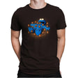 Gulliver Monster - Pop Impressionism - Mens Premium T-Shirts RIPT Apparel Small / Dark Chocolate