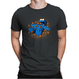 Gulliver Monster - Pop Impressionism - Mens Premium T-Shirts RIPT Apparel Small / Heavy Metal