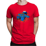 Gulliver Monster - Pop Impressionism - Mens Premium T-Shirts RIPT Apparel Small / Red