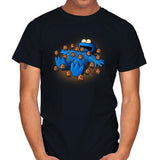 Gulliver Monster - Pop Impressionism - Mens T-Shirts RIPT Apparel Small / Black