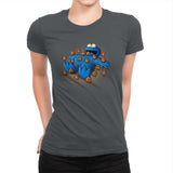 Gulliver Monster - Pop Impressionism - Womens Premium T-Shirts RIPT Apparel Small / Heavy Metal
