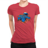 Gulliver Monster - Pop Impressionism - Womens Premium T-Shirts RIPT Apparel Small / Red