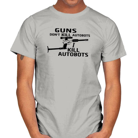 GUNS Don't Kill Exclusive - Mens T-Shirts RIPT Apparel Small / Ice Grey