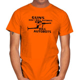 GUNS Don't Kill Exclusive - Mens T-Shirts RIPT Apparel Small / Orange