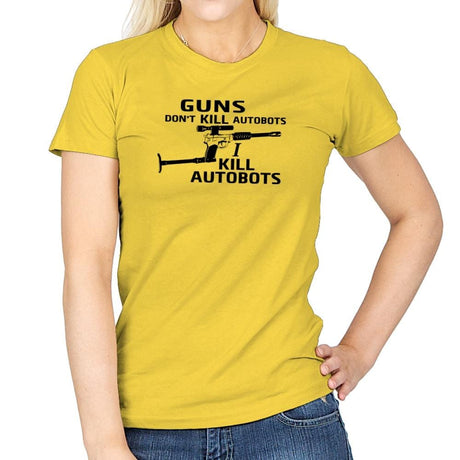 GUNS Don't Kill Exclusive - Womens T-Shirts RIPT Apparel Small / Daisy