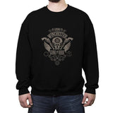 Guns for Hire - Crew Neck Sweatshirt Crew Neck Sweatshirt RIPT Apparel Small / Black