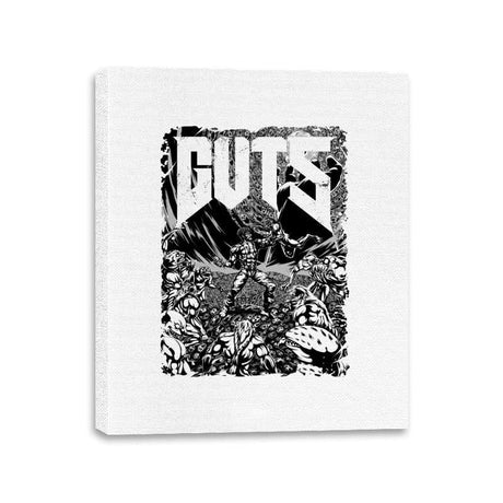 Guts of Doom - Canvas Wraps Canvas Wraps RIPT Apparel 11x14 / White