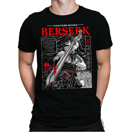 Guts Vs Griffith - Mens Premium T-Shirts RIPT Apparel Small / Black