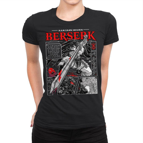 Guts Vs Griffith - Womens Premium T-Shirts RIPT Apparel Small / Black