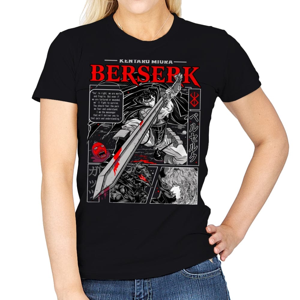 Guts Vs Griffith - Womens T-Shirts RIPT Apparel Small / Black