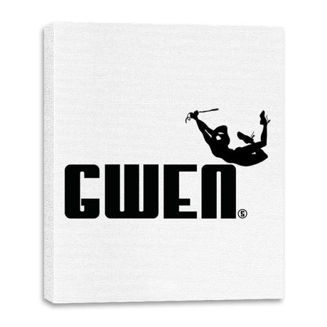 Gwen Sporty - Canvas Wraps Canvas Wraps RIPT Apparel 16x20 / White