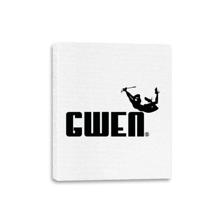 Gwen Sporty - Canvas Wraps Canvas Wraps RIPT Apparel 8x10 / White