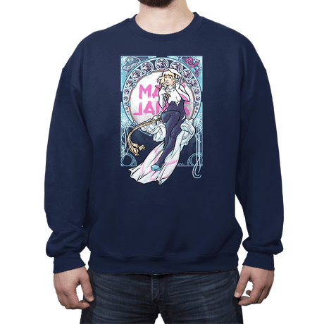 Gwendoline,  La Dame des Araignées - Crew Neck Crew Neck RIPT Apparel
