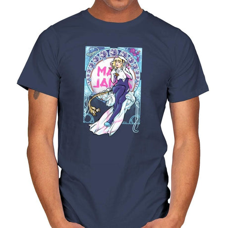 Gwendoline, La Dame des Araignées Exclusive - Mens T-Shirts RIPT Apparel Small / Navy