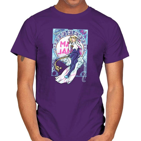 Gwendoline, La Dame des Araignées Exclusive - Mens T-Shirts RIPT Apparel Small / Purple